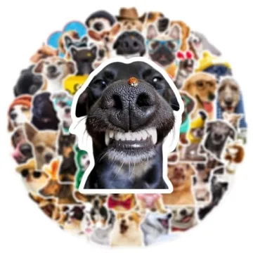 Aigemumy Funny Dog Stickers - Perfect for Scrapbooking
