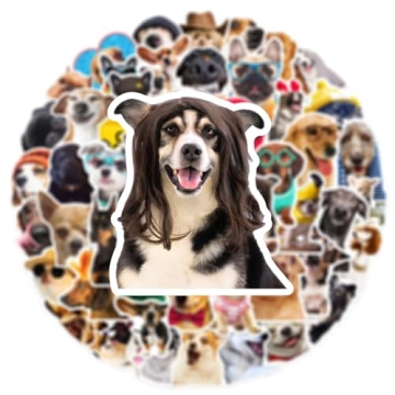 Aigemumy Funny Dog Stickers - Perfect for Scrapbooking