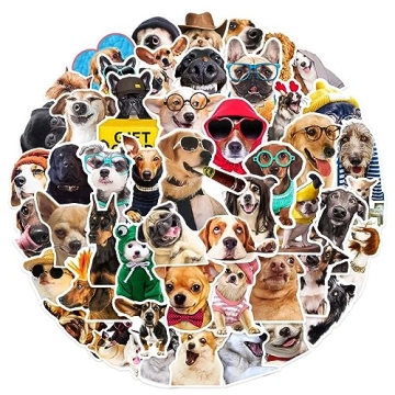 Aigemumy Funny Dog Stickers - Perfect for Scrapbooking