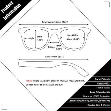 Palarado Trendy Fashion Sunglasses Women Men Rectangle 90s Vintage Retro 2000s 70s Square Shades Cool Cute Rectangular Chunky Baddie Blenders Shady Rays (Black Frame/Grey Lens)