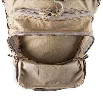 Eberlestock FAC Track Backpack - Tactical Gear Carrier for Outdoor Enthusiasts - Durable, Versatile, and Adventure-Ready, Coyote Brown