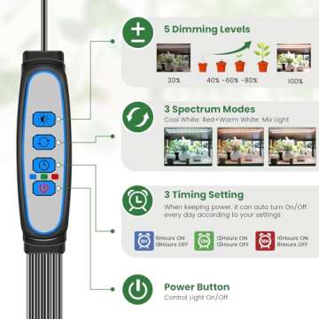 Kullsinss LED Grow Light Strip - Perfect for Indoor Plants