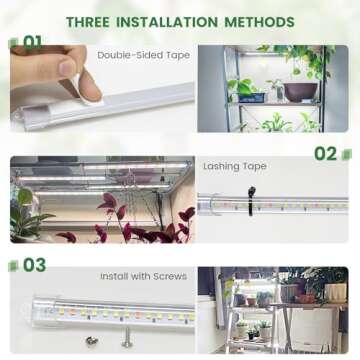 Kullsinss LED Grow Light Strip - Perfect for Indoor Plants