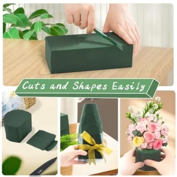Tunnkit 12 Pcs Floral Foam Blocks for Easy Flower Arranging