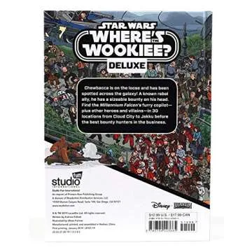 Star Wars: Where’s the Wookiee? Deluxe: Search for Chewie in 30 Scenes! (Star Wars Search and Find)