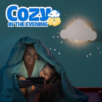 Tip Perk 2 Pack Cloud Light | Cute Nursery Night Lights