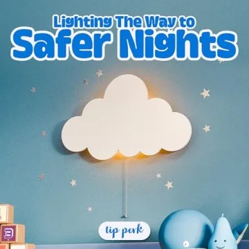 Tip Perk 2 Pack Cloud Light | Cute Nursery Night Lights