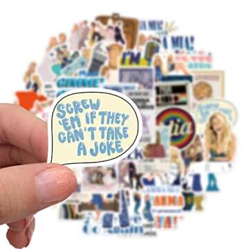 50 Waterproof Mamma Mia! Stickers for All Ages