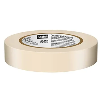Scotch Contractor Grade Masking Tape 9 Rolls 3 Day Clean Removal