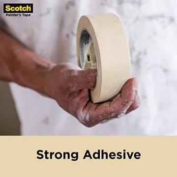 Scotch Contractor Grade Masking Tape 9 Rolls 3 Day Clean Removal