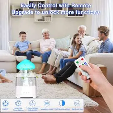 Diffuserlove Rain Diffuser - Mist & Sound for Sleep Comfort