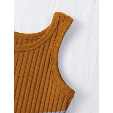 Stylish Girl's Summer Ruffle Rompers Two Pack