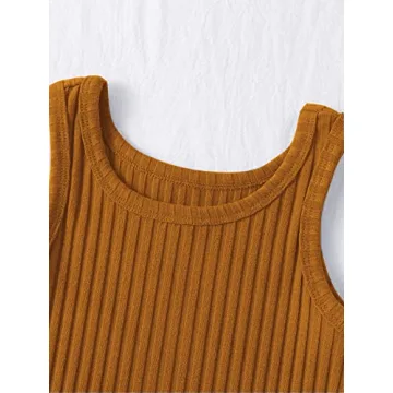 Stylish Girl's Summer Ruffle Rompers Two Pack