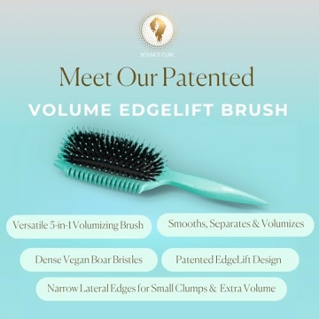 Bounce Curl Volume Edge Lift Brush for Perfect Waves
