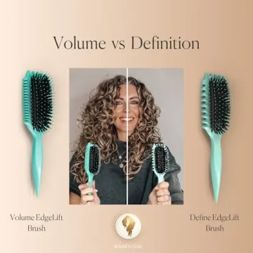 Bounce Curl Volume Edge Lift Brush for Perfect Waves