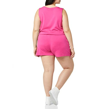 Amazon Essentials Women's Studio Terry Fleece Romper Comfort