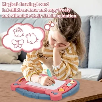 Magnetic Drawing Board for Toddlers - Creative Fun!