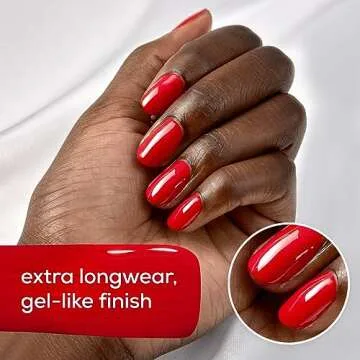essie Gel Couture Vegan Long Lasting Nail Polish - Scarlet Red