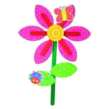 ALEX Toys Little Hands Pop Stick Art Craft Kit, Create Cute Animal and Flower Puppets, Allows Children to be Creative and Use their Imagination, For Ages 3 and up
