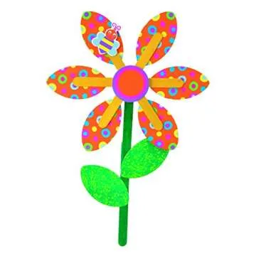 ALEX Toys Little Hands Pop Stick Art Craft Kit, Create Cute Animal and Flower Puppets, Allows Children to be Creative and Use their Imagination, For Ages 3 and up