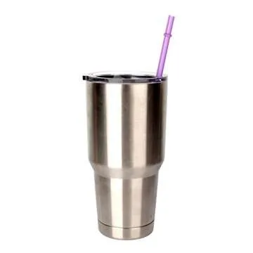 32 Reusable Rainbow Straws Perfect for Tumblers