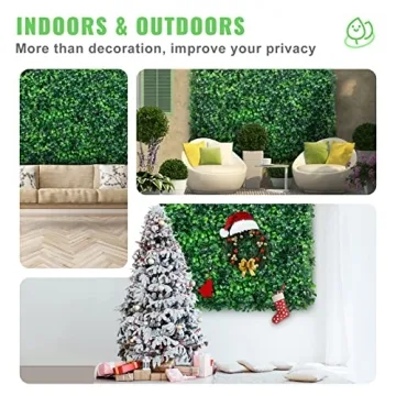 VEVOR Grass Wall Panels - Stunning Privacy Hedge Decor