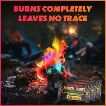 Magical Flames Color Changing Packets for Fire Pits