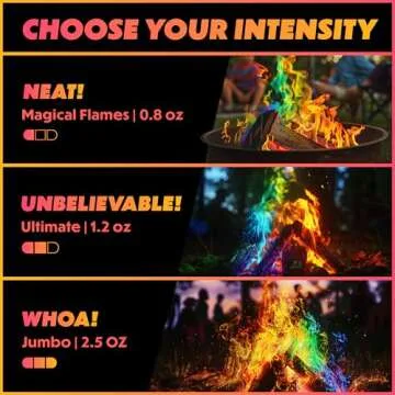 Magical Flames Color Changing Packets for Fire Pits