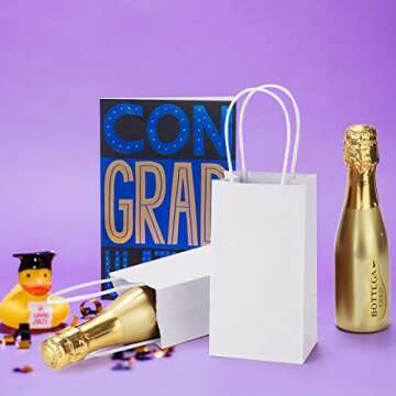 BagDream Mini Kraft Paper Gift Bags for Any Event