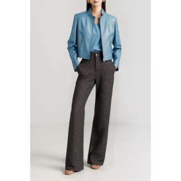 Ponitrack Y2K Leopard Pants for Women - Trendy Style