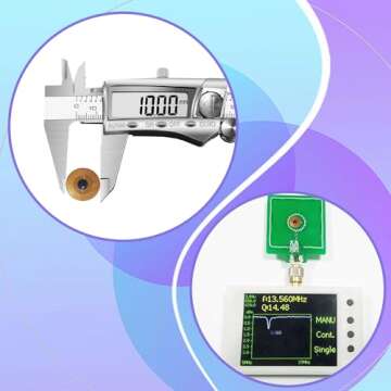 20 pcs NFC Tags NTAG215 FPC Tags Flexible Smart NFC Nail Stickers NFC Electronic Tag NFC Key Tags Waterproof Programmable RFID Asset Tag 10mm Round