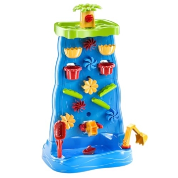TEMI Kids Waterfall Water Table - Sensory Play for Ages 3-8