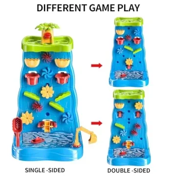 TEMI Kids Waterfall Water Table for Toddler Fun