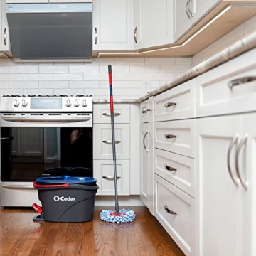 O-Cedar RinseClean Spin Mop for Bacteria-Free Floors