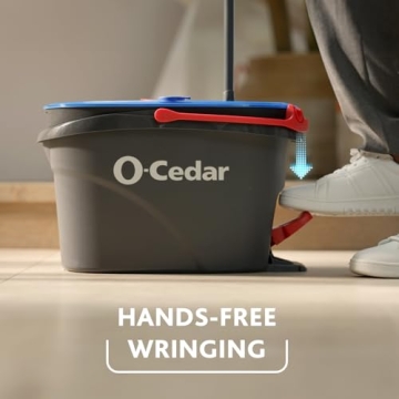 O-Cedar RinseClean Spin Mop for Bacteria-Free Floors