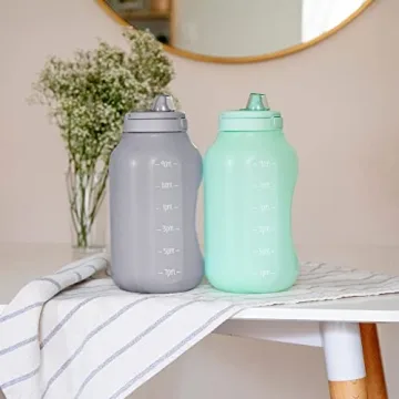 Ello Hydra 64oz Leakproof Water Bottle with Straw