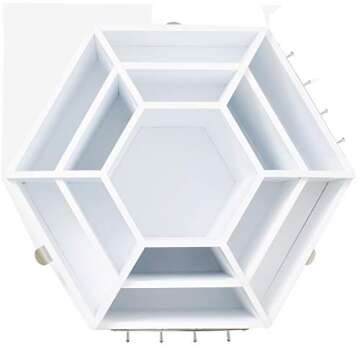 Rotating Desktop Storage Carousel by Ashland