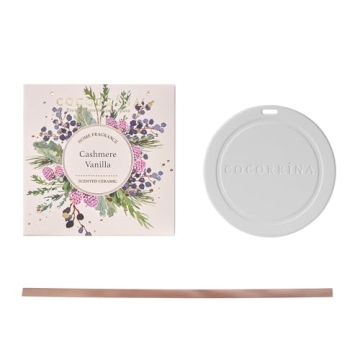 COCORRÍNA Cashmere Vanilla Scented Ceramic Air Freshener