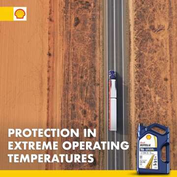 Shell Rotella T6 Full Synthetic 10W-30 Motor Oil, 1 Gallon (3 Pack)