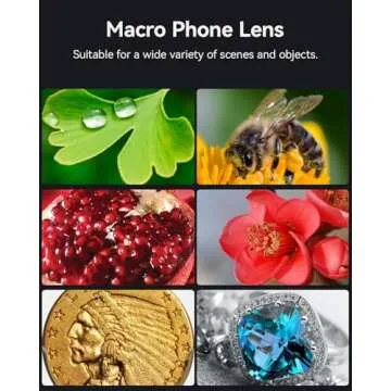 Apexel Professional Macro Photography Lens for Dual Lens/Single Lens iPhone,Pixel,Samsung Galaxy Smartphones