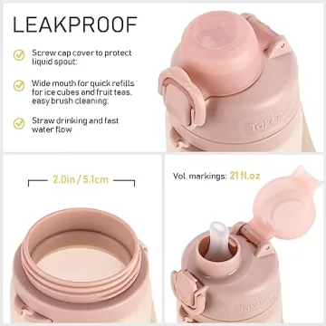 Lightweight Collapsible Water Bottle - TakeToday 20oz