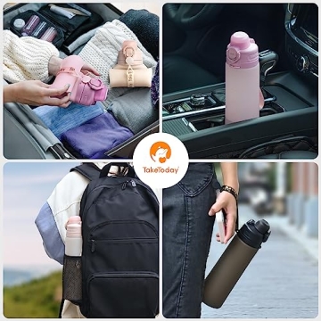 Lightweight Collapsible Water Bottle - TakeToday 20oz