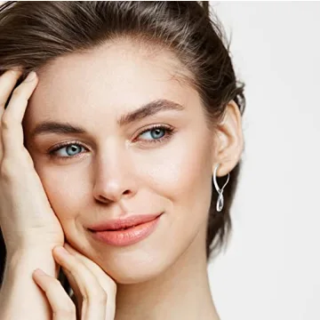 Hoops & Loops Sterling Silver Infinity Earrings for All Day Wear