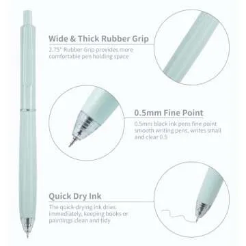 Pastel Colored Gel Pens for Smooth Writing and Creativity