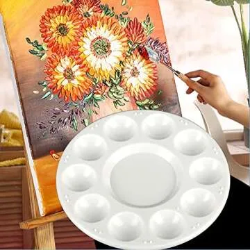 15 Pack Paint Tray Palettes for Kids and Artists