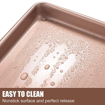2-Piece JOHO BAKING Nonstick Cookie Sheet Set