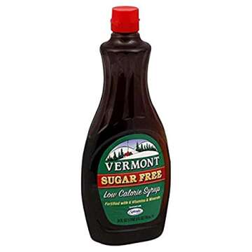 Vermont Sugar Free Maple Syrup - 24 Fl Oz, Sugar-Free Delight