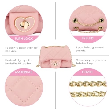 Stylish Mibasies Kids Purse for Little Girls Gifts