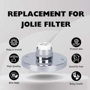 THE JOLIE Shower Filter: Improve Water Quality for Healthier Skin