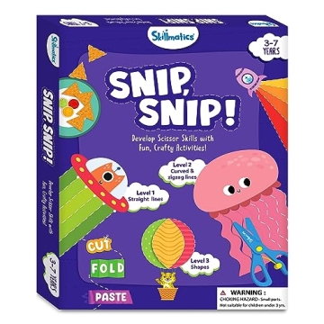Skillmatics Snip, Snip! Scissor Skills Kit for Kids